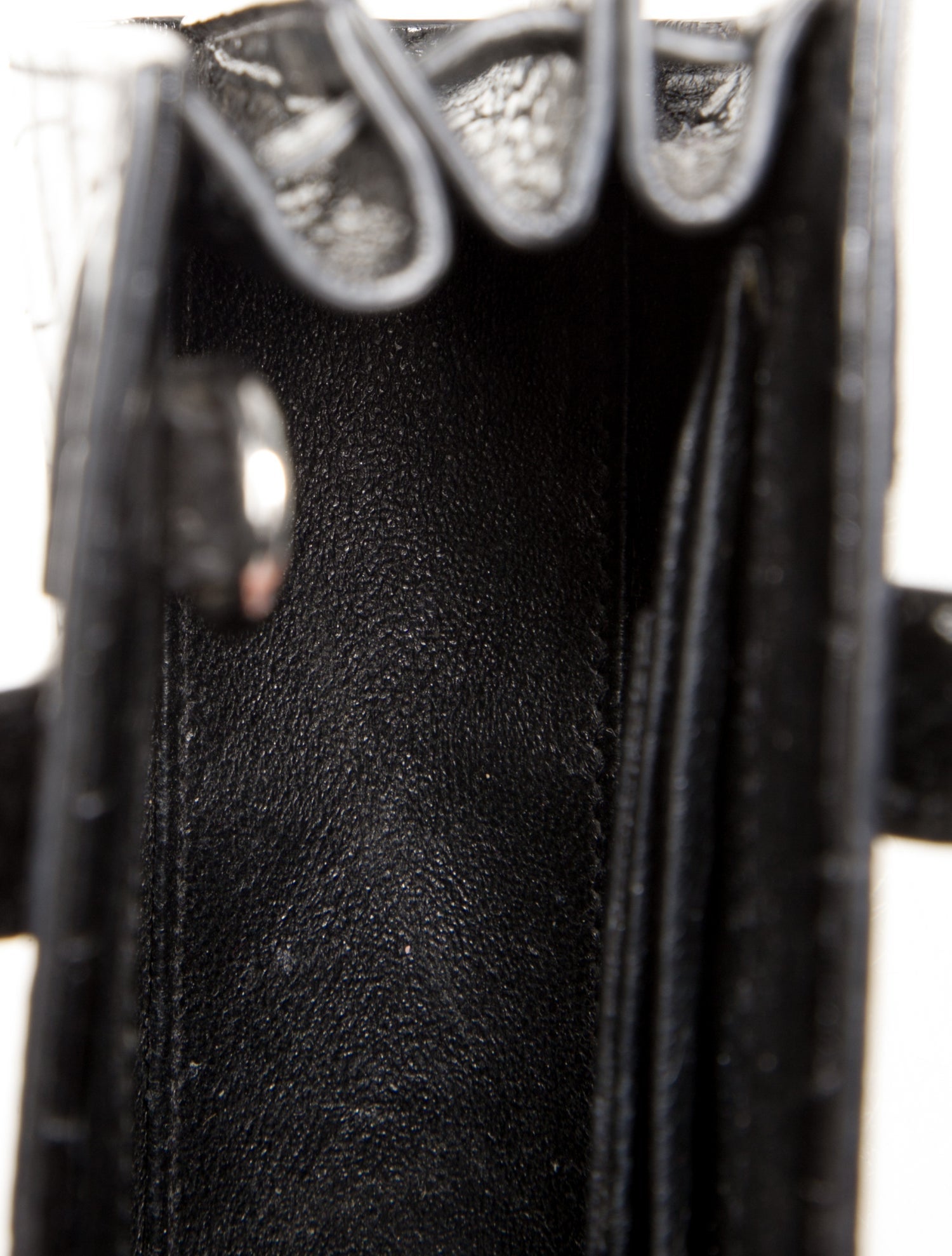 Saint Laurent Embossed Leather Shoulder Bag Toy